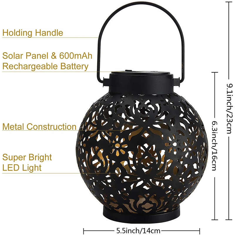 Outdoor Waterproof Hanging Solar Lanterns | Lantern Wholesale